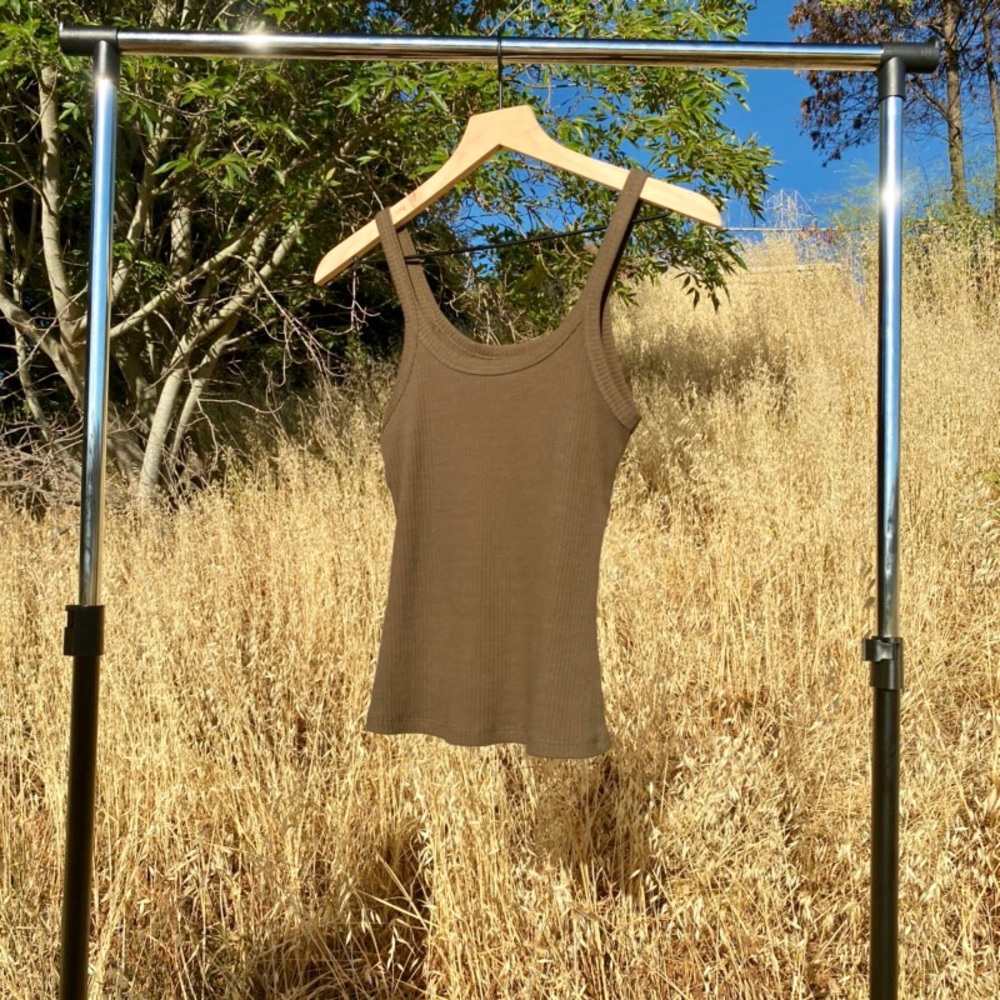 Cotton Ribbed Tank - Picture 3 of 6